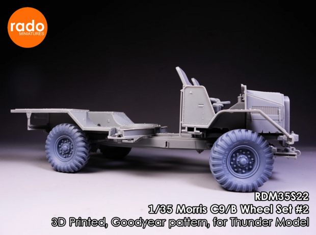 RDM35S21 - British WW2 Insignia, set 2 - 1:35 - [RADO Miniatures]