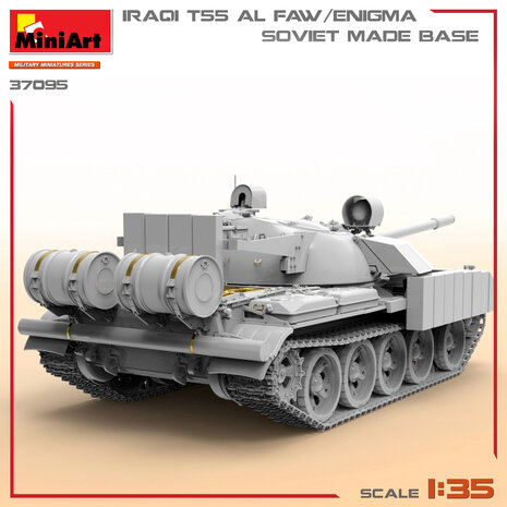 MiniArt 37095 - Iraqi T-55 Al Faw/Enigma. Soviet Made Base - 1:35