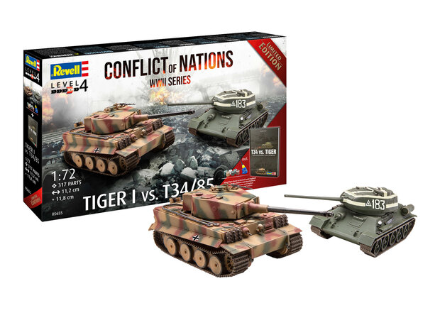 Revell 05655 - Conflict of Nations WWII Series - Gift Set - 1:72