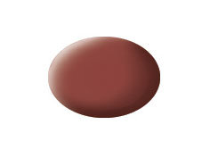 36137 - kleur 37: Aqua dakpan-rood, mat - Aqua Color 18ml verf - [Revell]