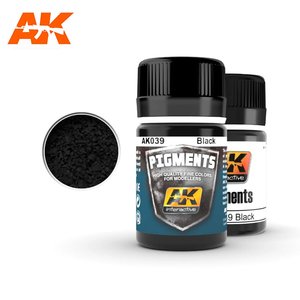 AK039 - Black Pigment - [ AK Interactive ]