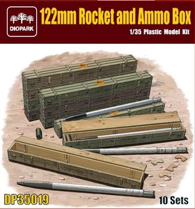 Diopark 35019 122mm Rocket and Ammo Box 1:35