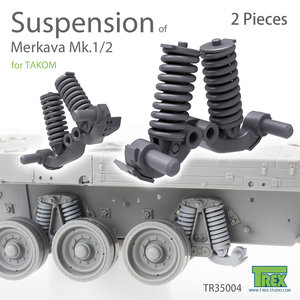 TR35004 - Merkava Mk1/2 Suspension Set (2 pieces) - 1:35 - [T-Rex Studio]