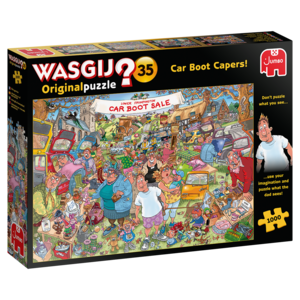 JUM19184  - Wasgij Original 35 -Vlooienmarkt vondsten! (1000)
