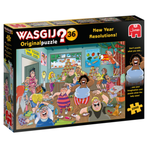 JUM25000 - Wasgij Original 36 - Goede Voornemens! (1000)