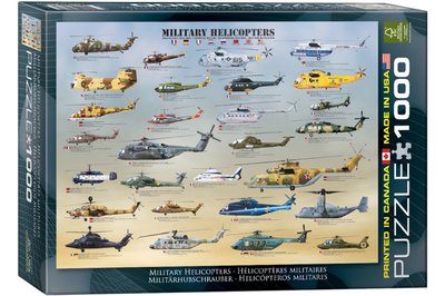 EUR6000-0088 - Military Helicopters (1000)