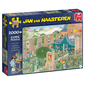 JUM20023 - Jan van Haasteren - De Kunstmarkt (2000)
