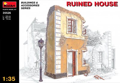 MiniArt 35526 - Ruined House - 1:35