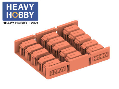 Heavy Hobby HH-35017 - Modern Russian AFV ERA Bricks Fit For Russian Tanks - Russian Ground Forces  - 1:35