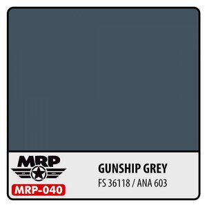 MRP-040 - Gunship Grey (FS 36118, ANA603) - [MR. Paint]