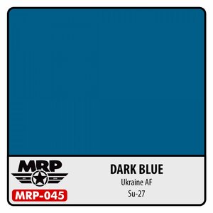 MRP-045 - Dark Blue SU-27 - Ukraine AF - [MR. Paint]