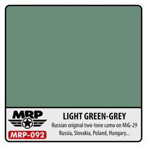 MRP-092 - Light Green Grey (Mig29 two tone camo) - [MR. Paint]