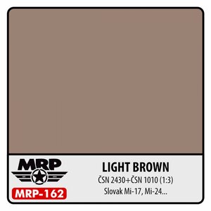MRP-162 - Light Brown (ČSN 2430 + ČSN 1010) 1:3 - [MR. Paint]