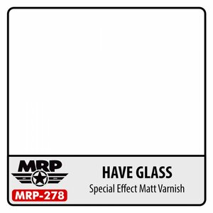 MRP-278 - HAVE Glass Special Matt Varnish - [MR. Paint]