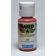 MRP-A035 - Red Engine covers for aircraft - [MR. Paint]