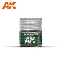 RC505 - AK Real Color Paint - Clear Green 10ml - [AK Interactive]