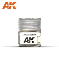 RC002 - AK Real Color Paint - Cream White RAL 9001 10ml - [AK Interactive]