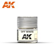RC013 - AK Real Color Paint - Off White 10ml - [AK Interactive]