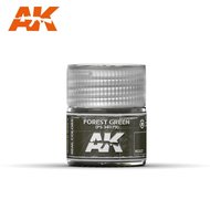 RC027 - AK Real Color Paint - Forest Green FS 34079  10ml - [AK Interactive]