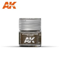 RC029 - AK Real Color Paint - Nº5 Earth Brown  FS 30099  10ml - [AK Interactive]