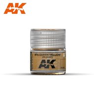 RC030 - AK Real Color Paint - Nº6 Earth Yellow FS 30257 10ml - [AK Interactive]