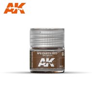 RC031 - AK Real Color Paint - Nº8 Earth Red FS 30117 10ml - [AK Interactive]