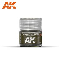 RC076 - AK Real Color Paint - Protective Green 1920S-1930S  10ml - [AK Interactive]