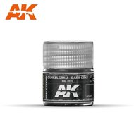 RC057 - AK Real Color Paint - Dunkelgrau-Dark Gray RAL 7021 10ml - [AK Interactive]