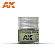 RC078 - AK Real Color Paint - APC Interior Green FS24533  10ml - [AK Interactive]