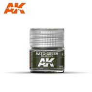 RC080 - AK Real Color Paint - Nato Green RAL 6031 F9  10ml - [AK Interactive]