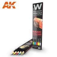 AK10045 - Watercolor Pencil Set - Basics - [AK Interactive]