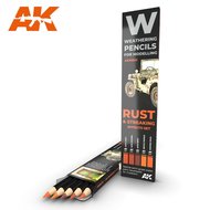 AK10041 - Watercolor Pencil Set - Rust and Streaking - [AK Interactive]