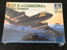 Italeri  144 (year 1999) - Martin B-57B Canberra Night Bomber - 1:72