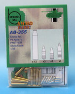 Eureka XXL AB-355 / AB-3505 - Ammo Basic Set - 7,5 cm Ammo for Kw.K.42 - 1:35