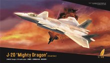 DreamModel DM720010 - CHINESE Chengdu J-20 stealth fighter (In service) (NEW) - 1:72