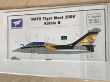 DreamModel DM0803 - Rafale B "NATO Tiger Meet 2009" - 1:72