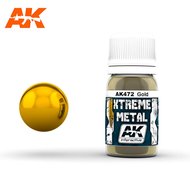 AK472 - XTREME METAL - GOLD - 30ML - [ AK Interactive ]