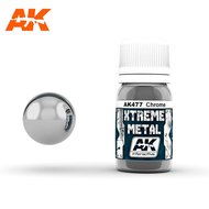 AK477 - XTREME METAL - CHROME - 30ML - [ AK Interactive ]