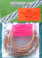 Eureka XXL LH-Z - Metal Wire Ropes Set 8×500mm (Eureka XXL LH-00 to Eureka XXL LH-07)