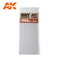 AK9042 - DRY SANDPAPER 1000 - [AK Interactive]