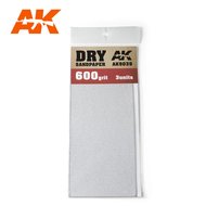 AK9039 - DRY SANDPAPER 600 - [AK Interactive]