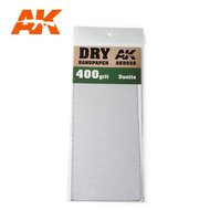 AK9038 - DRY SANDPAPER 400 - [AK Interactive]