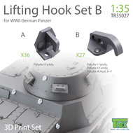 TR35027 - Lifting Hook for WWW II German Panzer Set B - 1:35 - [T-Rex Studio]