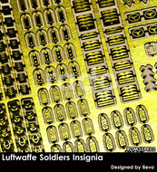 RDM35PE02 - Luftwaffe Soldiers Insignia set (PE sets) - 1:35 - [RADO Miniatures]