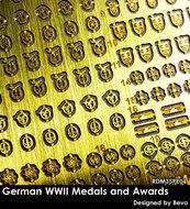 RDM35PE04 - German WWII Medals and Awards (PE sets) - 1:35 - [RADO Miniatures]