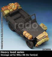 RDM35S01 - Willys MB stowage set (for Tamyia) (Supplements) - 1:35 - [RADO Miniatures]