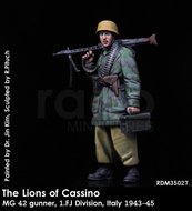 RDM35027 - MG 42 gunner, 1. FJ Division, Italy 1943-45 (Lions of Cassino) - 1:35 - [RADO Miniatures]