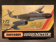 Matchbox PK-129 "MK9" - Armstrong Whitworth Meteor NF.14/12/11 **(incl. Aeroclub updateset for Meteor MK.9) - 1:72
