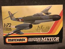 Matchbox PK-129 "MK10" - Armstrong Whitworth Meteor NF.14/12/11 **(incl. Aeroclub updateset for Meteor MK.10) - 1:72