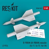 RS48-0267 - R-98 KM (K-98KM) missile (2 PCS)  (Su-11, Su-15, Yak-28) - 1:48 - [Res/Kit]